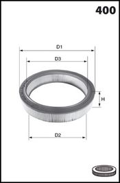 LUCAS FILTERS Ilmansuodatin LFAF246